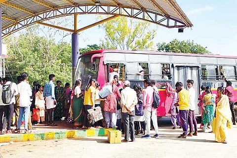 Kanakagiri bus problem
