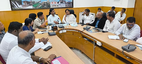 Meeting on Walkathon planning Mandya