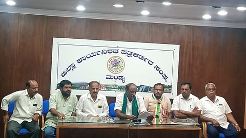 Mysugar President CD Gangadhar press conference Mandya