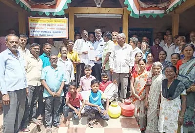 Protest by residents of Rajangalapet