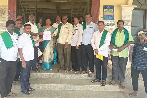 Protest for crop damage compensation, insurance