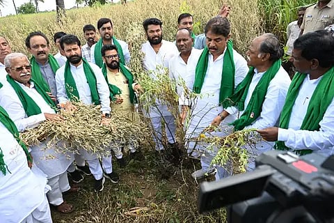 R ASHOK VISIT FLOOD AREA