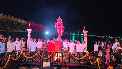 Shivratri Desikendra Mahaswamiji talk on Cauvery Aarti Mandya