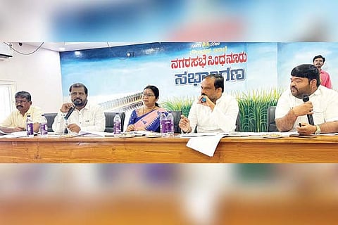 Sindhanour muncipal general meeting