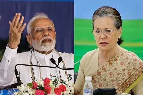 PM Modi, Sonia Gandhi's