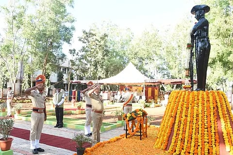 The sacrifice of martyred policemen and soldiers is memorable