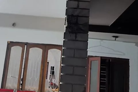 bomb hurled at Kerala BJP leader's house,
