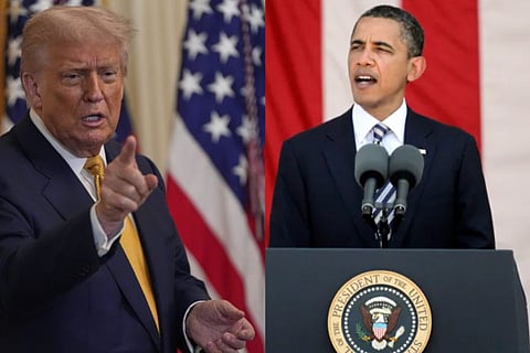 Obama ,Donald Trump