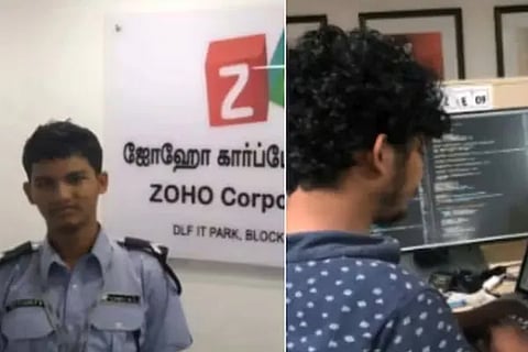 Zoho employee