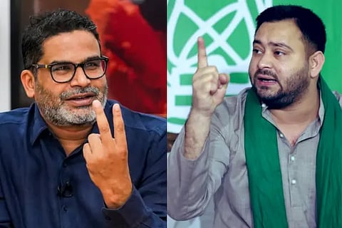 Prashant Kishor, Tejashwi yadav