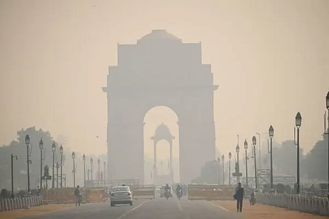 pollution of delhi