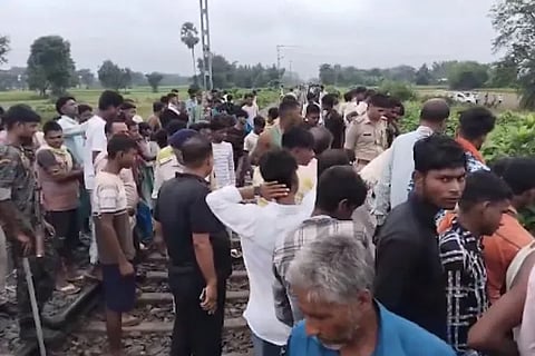 Vande Bharat Express train hit 4 killed several injured