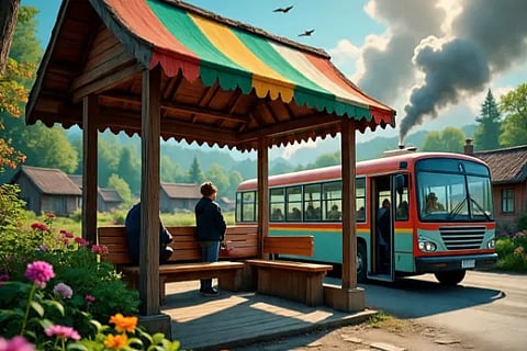 bus stand