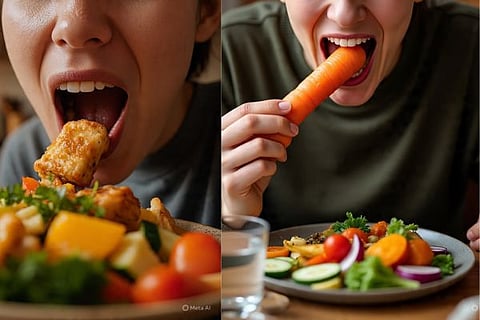 chew food photo
