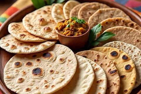 Ragi,Millet Bread