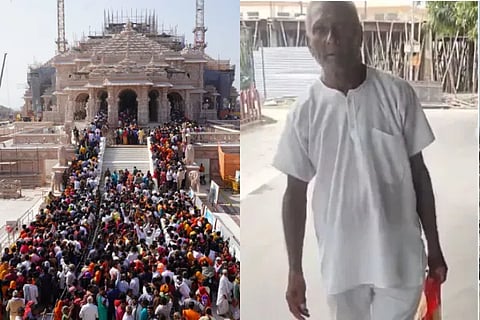 journey from Mehsana in Gujarat to Ayodhya in 40 days