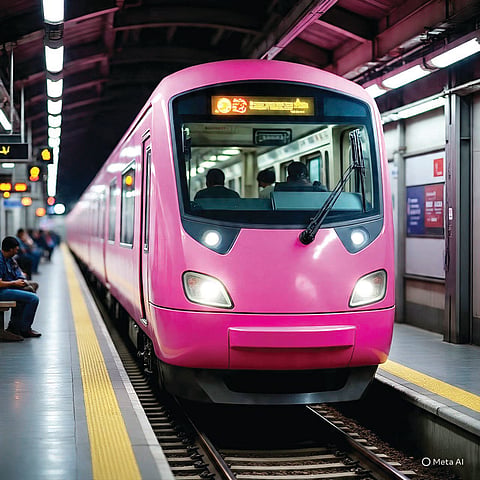metro pink
