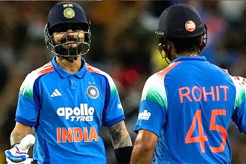 Rohit Sharma and Virat Kohli