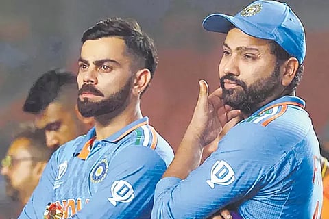 Virat Kohli and Rohit Sharma