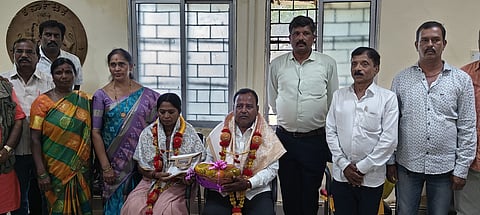 ವಾರ್ತಾ ಇಲಾಖೆ ನಿವೃತ್ತ ಚಾಲಕಗೆ ಬೀಳ್ಕೊಡುಗೆ