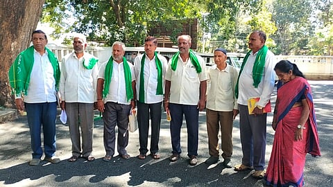 ಭಾರತೀಯ ಕಿಸಾನ್ ಸಂಘದಿಂದ ಮೆರವಣಿಗೆ