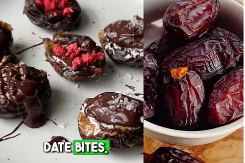 Peanut Butter-Date Bites