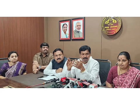 Rudrappa Lamani Press meet