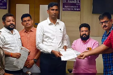YUVA BHARAT NIYOGA VISIT DC