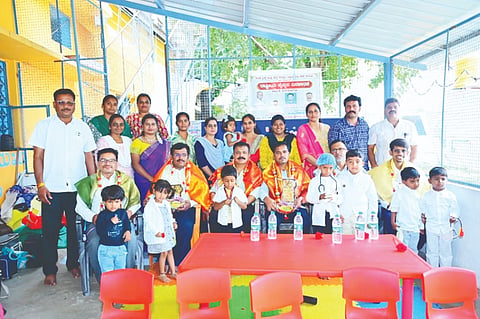 Do not scare children about doctors.