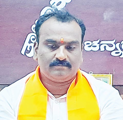 ಬಿಜೆಪಿ ಜಿಲ್ಲಾ ಪ್ರಧಾನ ಗಿರೀಶ್ ನಂಬಿಹಳ್ಳಿ.