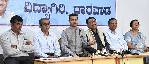 ಅಭಿನಂದನಾ ಸಮಿತಿ ಅಧ್ಯಕ್ಷ ಅರಿಹಂತ ಪ್ರಸಾದ ಸುದ್ದಿಗೋಷ್ಠಿ