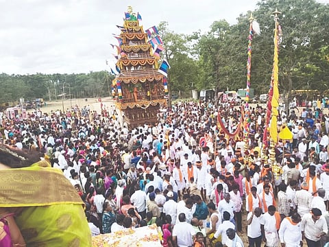 Marulasiddheshwaraswamy festival is a success.