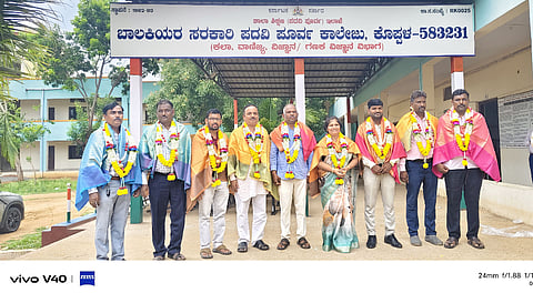 ನಗರದ ಬಾಲಕಿಯರ ಪದವಿ ಪೂರ್ವ ಕಾಲೇಜಿನಲ್ಲಿ ಜಿಲ್ಲೆಯ ಪದವಿ ಪೂರ್ವ ಕಾಲೇಜುಗಳ ಉಪನ್ಯಾಸಕರ ಸಂಘಕ್ಕೆ ಅಧ್ಯಕ್ಷ ಹಾಗೂ ಪದಾಧಿಕಾರಿಗಳನ್ನು ಆಯ್ಕೆ ಮಾಡಲಾಯಿತು.