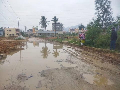 ವಿಜಯನಗರ ಬಡಾವಣೆಯಲ್ಲಿ ಚರಂಡಿ ಕೊಳಚೆ ನೀರು