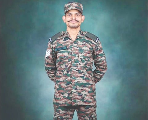 ಹುತಾತ್ಮ ಯೋಧ ಅನೂಪ್ ಪೂಜಾರಿ