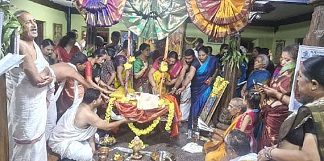 ಕಿಕ್ಕೇರಿಯ ವಿಪ್ರ ಬಾಂಧವ ಸೇವಾ ಸಮಿತಿಯಿಂದ ಶನಿವಾರ ಶ್ರೀಸೀತಾರಾಮರ ಉಯ್ಯಲೋತ್ಸವ ಜರುಗಿತು.  