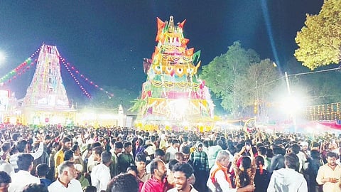 Kempammadevi Chariot Festival is a success