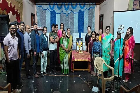 ಸಾಗರದಲ್ಲಿ ಆಯೋಜಿಸಿದ್ದ ನಾ. ಡಿಸೋಜ ಸ್ಮರಣೆ ಕಾರ್ಯಕ್ರಮದಲ್ಲಿ ಶಿವಾನಂದ ಕುಗ್ವೆ, ಬಿ.ಆರ್.ವಿಜಯವಾಮನ್, ನವೀನ್ ಡಿಸೋಜ, ಫಿಲೊಮಿನಾ ಡಿಸೋಜ ಇತರರಿದ್ದರು.