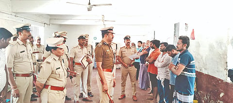 police commissioner visit jail