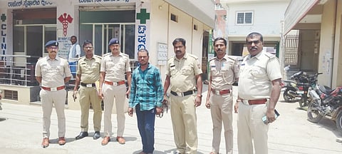 Arrest of man who assaulted a woman