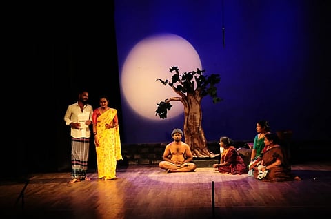 ಬೆಲ್ಲದ ದೋಣಿ ನಾಟಕದ ದೃಶ್ಯ