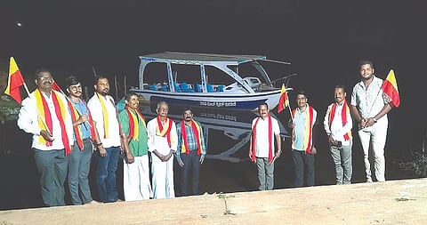 ಕನ್ನಡ ಸಾಹಿತ್ಯ ಪರಿಷತ್ತು ಬೈಂದೂರು ಟಕ ಸಹಯೋಗದಲ್ಲಿ ನಾವೆಯಲ್ಲೊಂದು ಕನ್ನಡ ಭಾವ ಸಂವಾದ ‘ಭಾವ ಸುಧಾ’ ದೋಣಿಯಾನ ಕಾರ್ಯಕ್ರಮ ನಡೆಯಿತು.