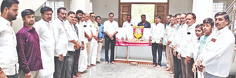 ಚಿತ್ತಾಪುರದಲ್ಲಿ ಶಿವಶರಣೆ ಹೇಮರಡ್ಡಿ ಮಲ್ಲಮ್ಮ ಜಯಂತಿ ಆಚರಿಸಲಾಯಿತು. ನಾಗಯ್ಯ ಹಿರೇಮಠ, ಮಲ್ಲಿಕಾರ್ಜುನರೆಡ್ಡಿ ಇಜಾರ್​, ಜಗಣ್ಣಗೌಡ ರಾಮತೀರ್ಥ ಇತರರಿದ್ದರು.