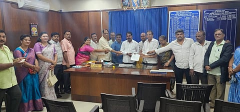 Haveri, CMC, BJP, Manavi, Shyama Prasad Mukharji Statue, 