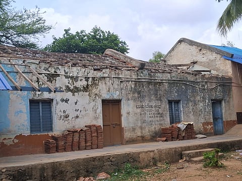 Haveri, Shcools, Building, Damaged, Story,   