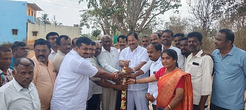 ಮುದುವಾಡಿ ಕೆರೆಯಿಂದ ಸೋಮಸಂದ್ರ ಕೆರೆಗೆ ಕಾಲುವೆ ನಿರ್ಮಾಣ lake