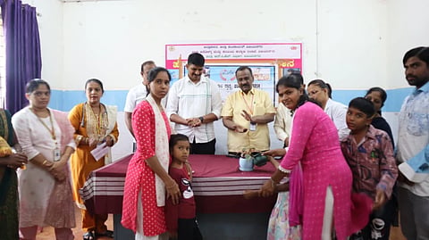 ಡಿಎಚ್ಒ ಕಚೇರಿ, ಬುಧವಾರ ಉಚಿತ ಬೆನ್ನುಮೂಳೆ ನ್ಯೂನತೆ ತಪಾಸಣಾ ಶಿಬಿರ ನಡೆಯಿತು.
