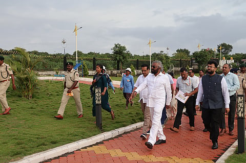 ವಿಜ್ಞಾನ ವನಕ್ಕೆ ಸಚಿವ ಈಶ್ವರ ಖಂಡ್ರೆ ಭೇಟಿ