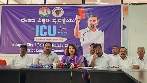 ನಗರದ ಕಾಂಗ್ರೆಸ್ ಭವನದಲ್ಲಿ ಸುದ್ದಿಗೋಷ್ಠಿಯಲ್ಲಿ ಡಾ. ಅಂಜಲಿ ನಿಂಬಾಳ್ಕರ್ ಹೇಳಿದರು.