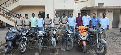 ಬೈಕ್ ಕಳ್ಳನ ಬಂಧನ